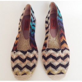 Woven canvas sneakers MISSONI T37