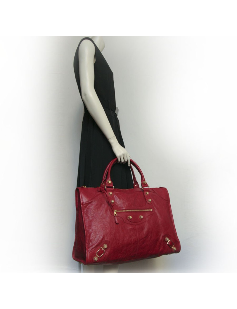 Sac "Classic city"  BALANCIAGA rouge