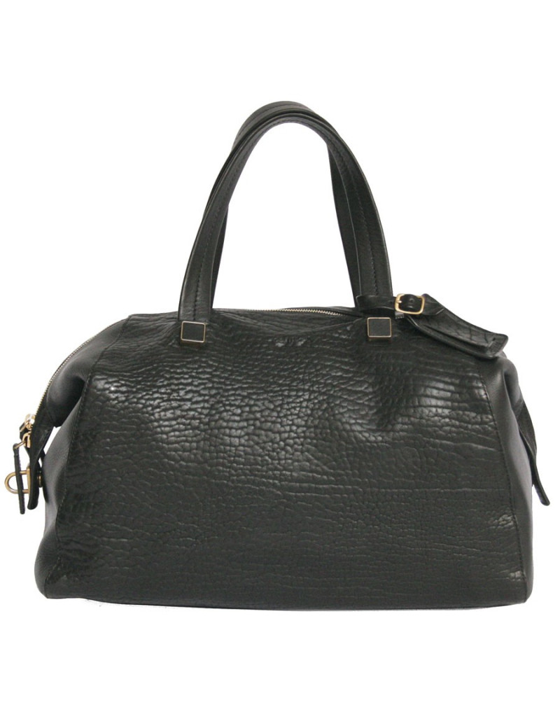 Sac CÉLINE en cuir noir