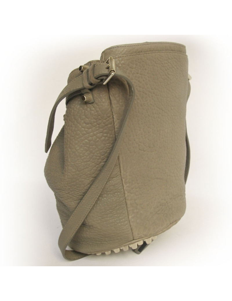 Sac Diego ALEXANDER WANG en cuir de veau crest