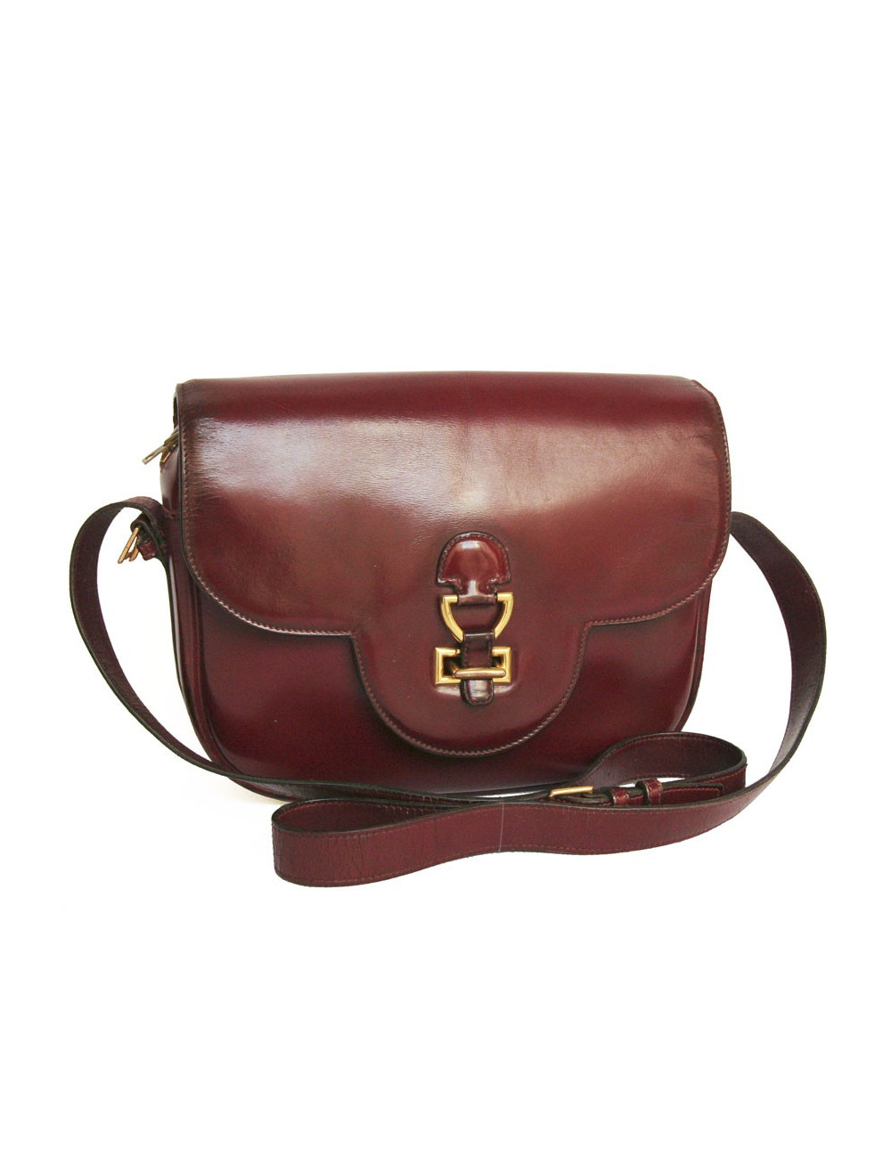 Sac HERMES Vintage rouge H