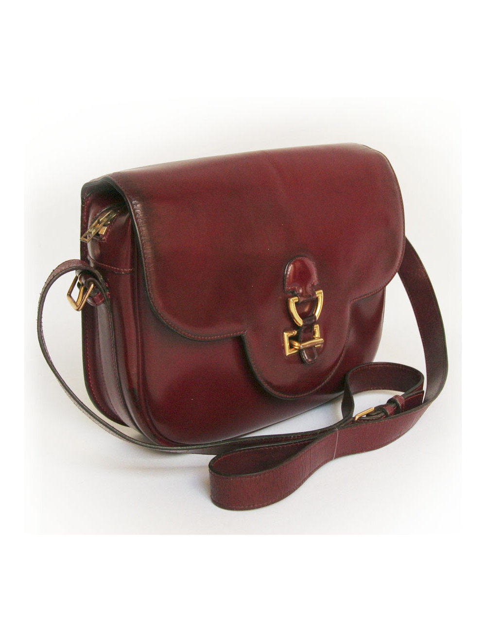 Sac HERMES Vintage rouge H