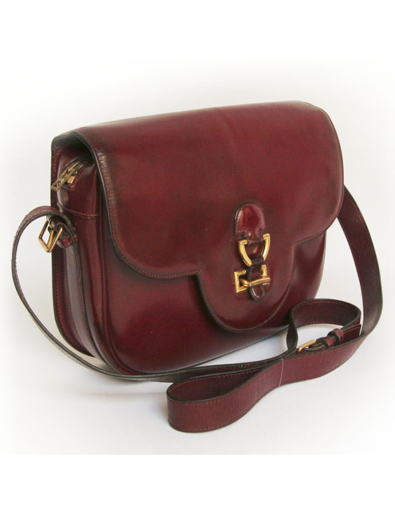 Sac HERMES Vintage rouge H