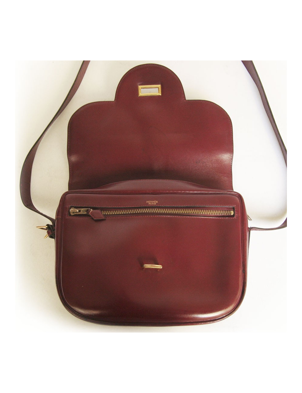 Sac HERMES Vintage rouge H