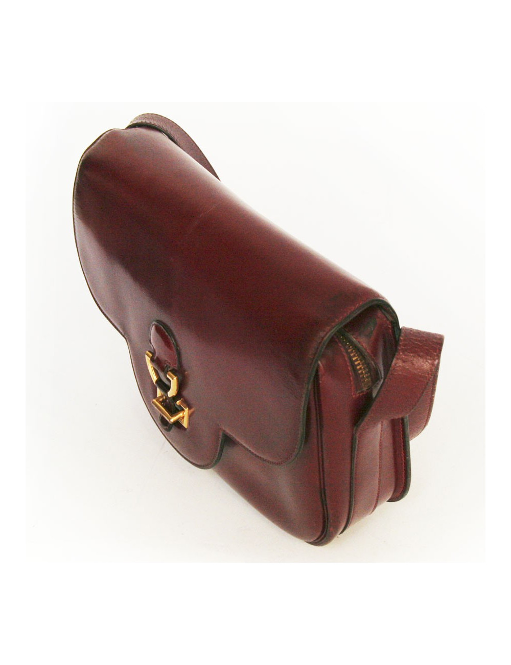 Sac HERMES Vintage rouge H