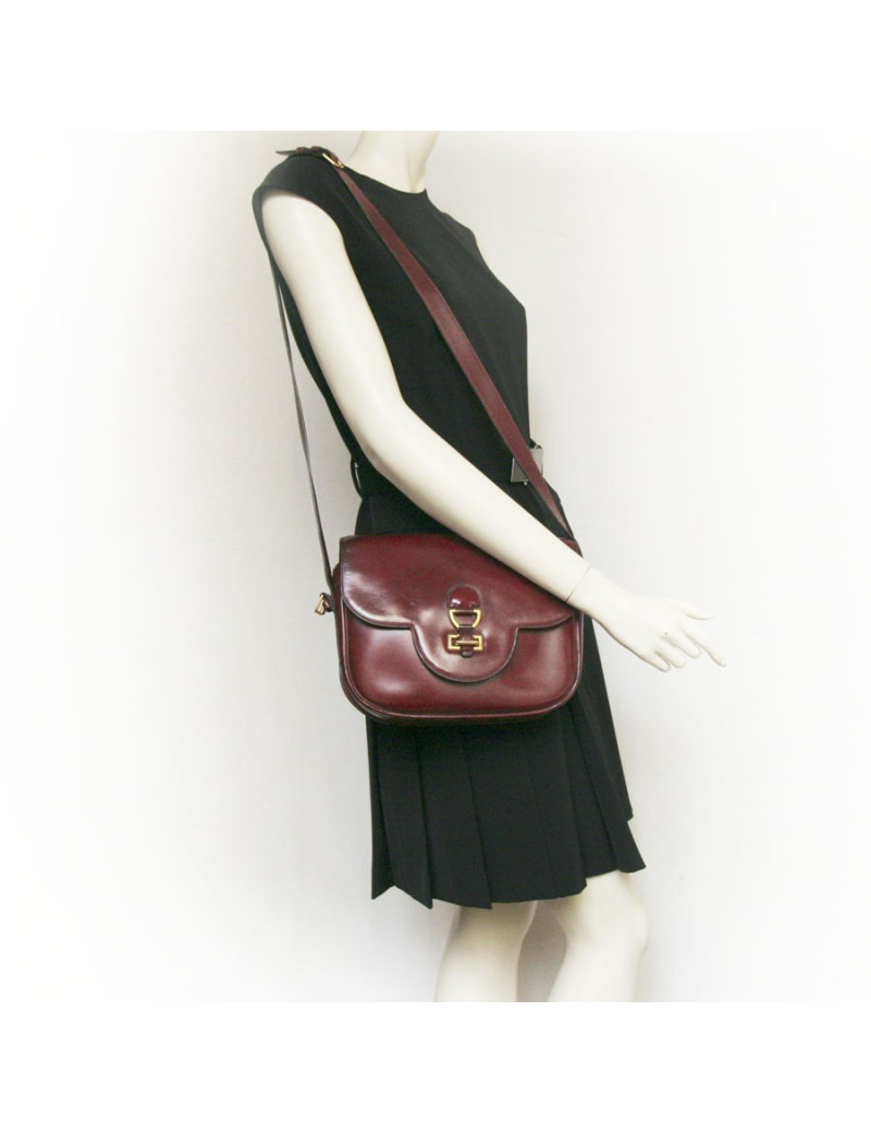 Sac HERMES Vintage rouge H