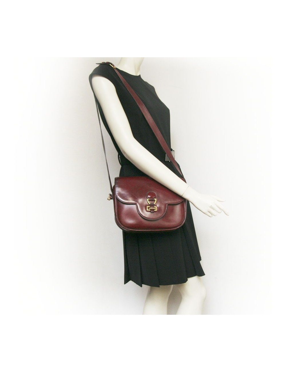 Sac HERMES Vintage rouge H