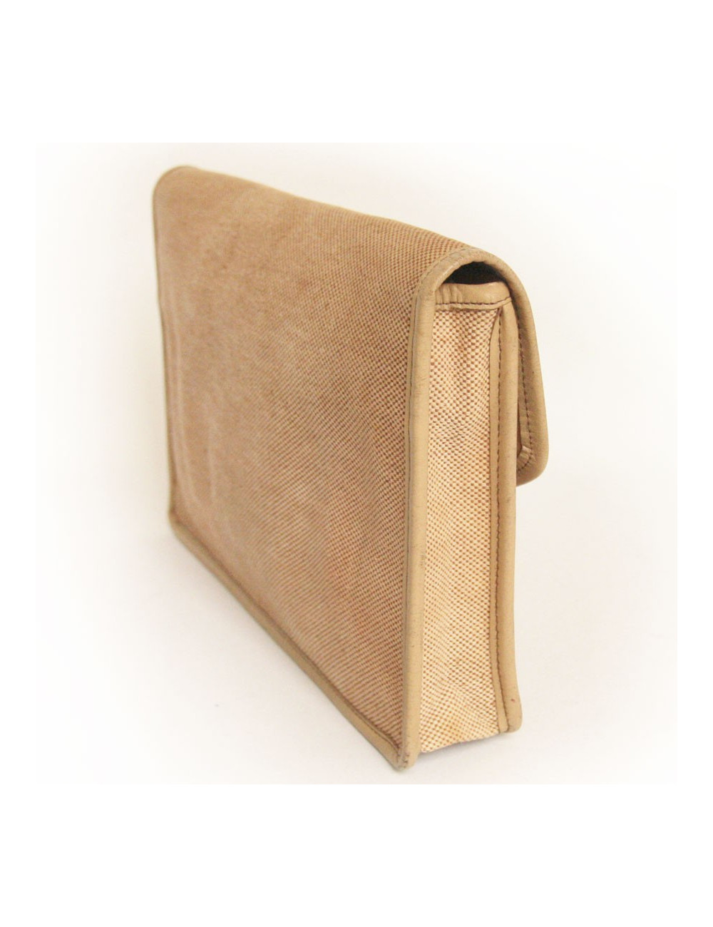 Pochette CELIINE en toile beige vintage