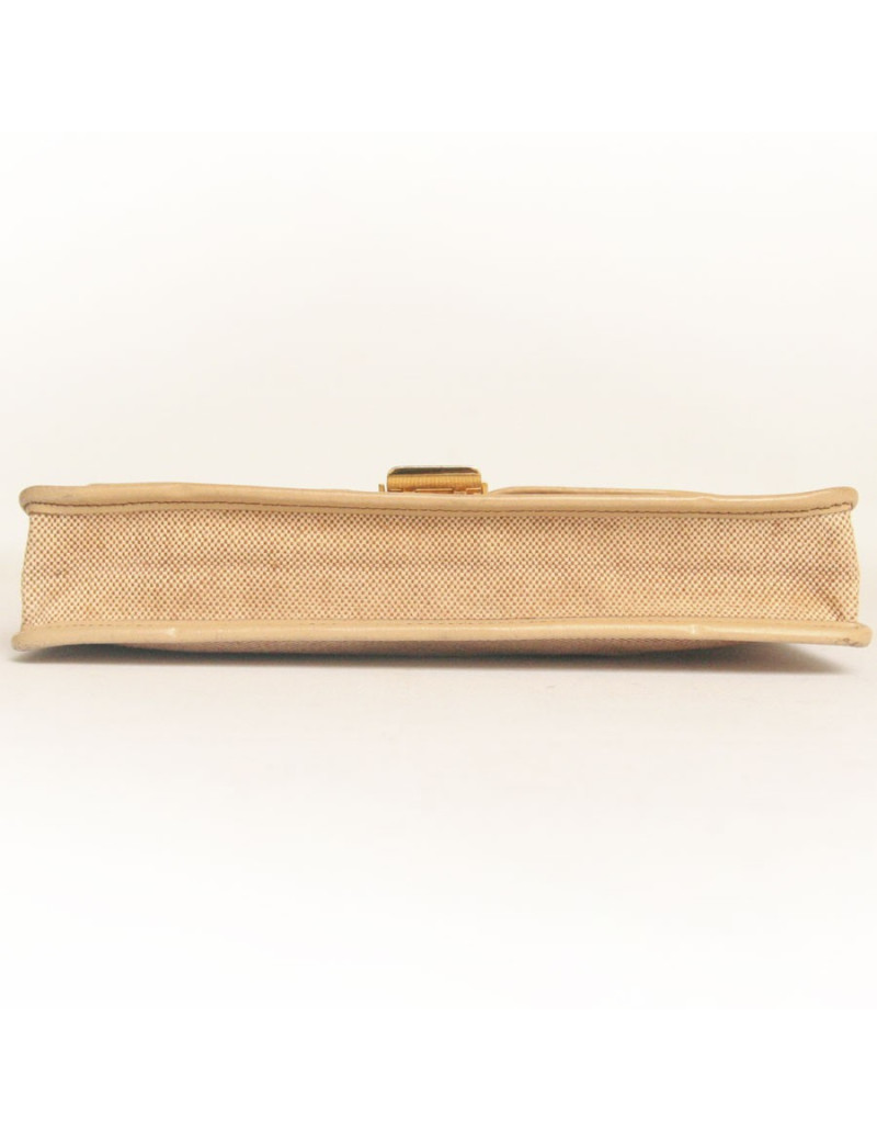 Pochette CELIINE en toile beige vintage