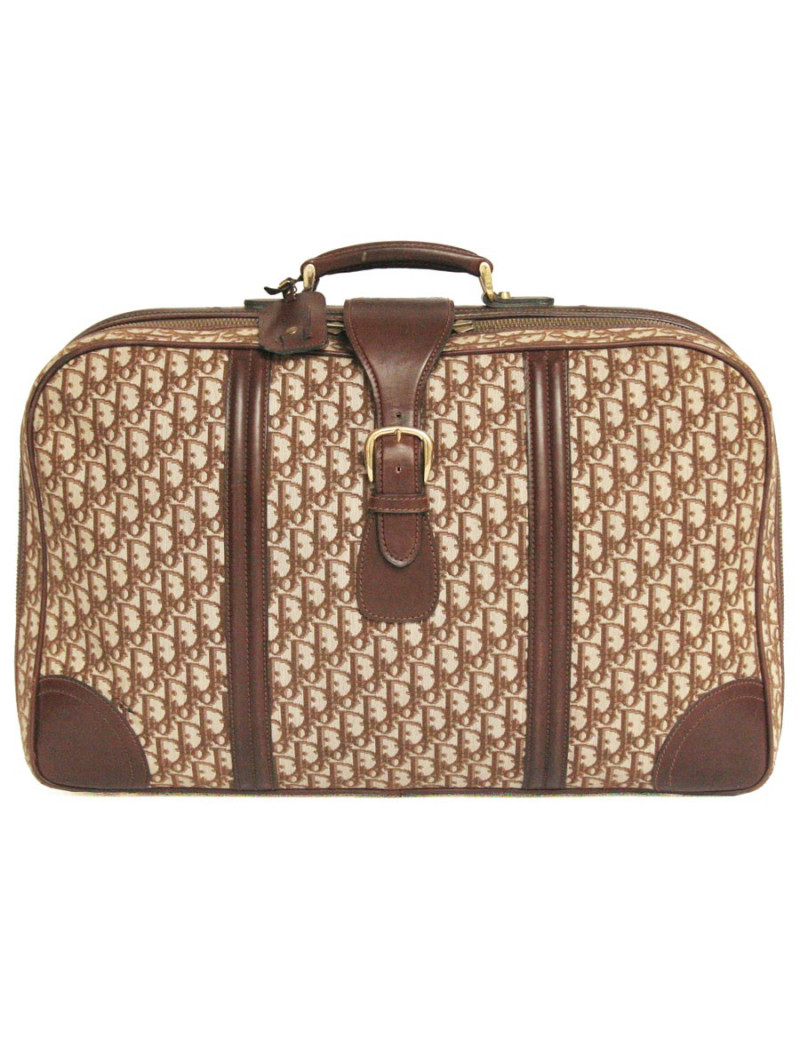 Valise DIOR, en toile monogram vintage