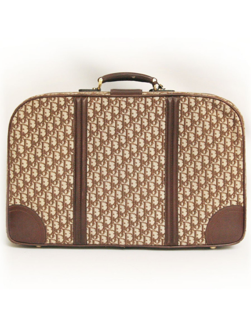 Valise DIOR, en toile monogram vintage