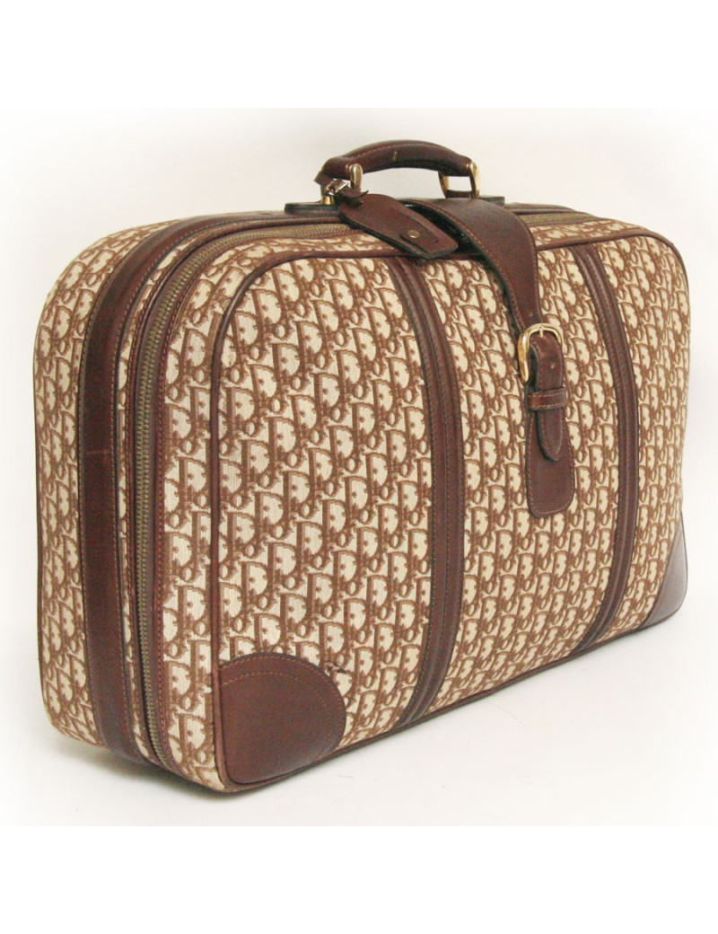 Valise DIOR, en toile monogram vintage
