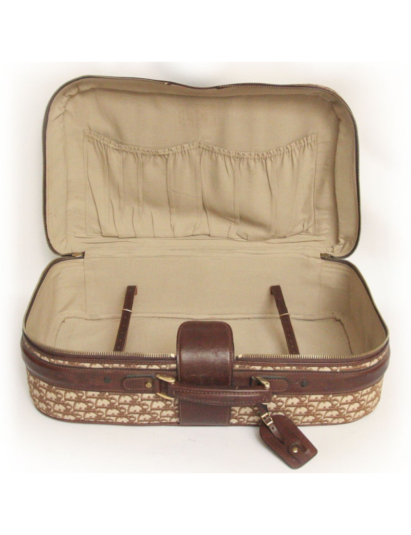 Valise DIOR, en toile monogram vintage
