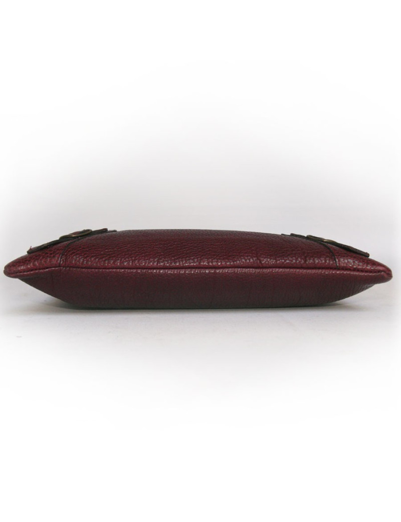 Sac cabas BALANCIAGA cuir bordeaux