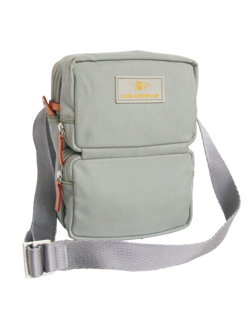 pochette América Cup 2000 LOUIS VUITTON bleu gris