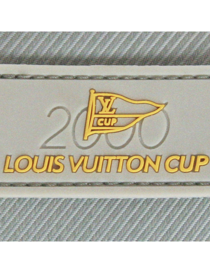 pochette América Cup 2000 LOUIS VUITTON bleu gris
