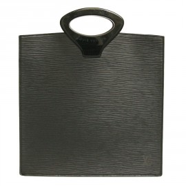 LOUIS VUITTON black epi leather bag