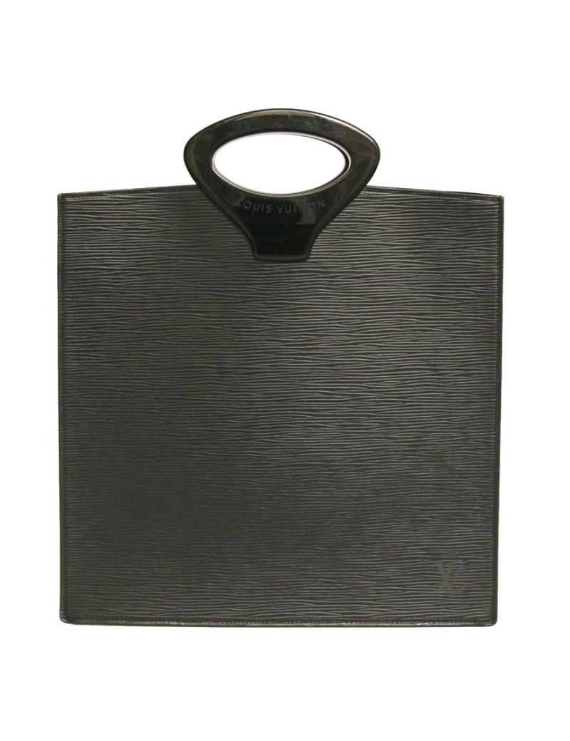 Sac LOUIS VUITTON cuir épi noir