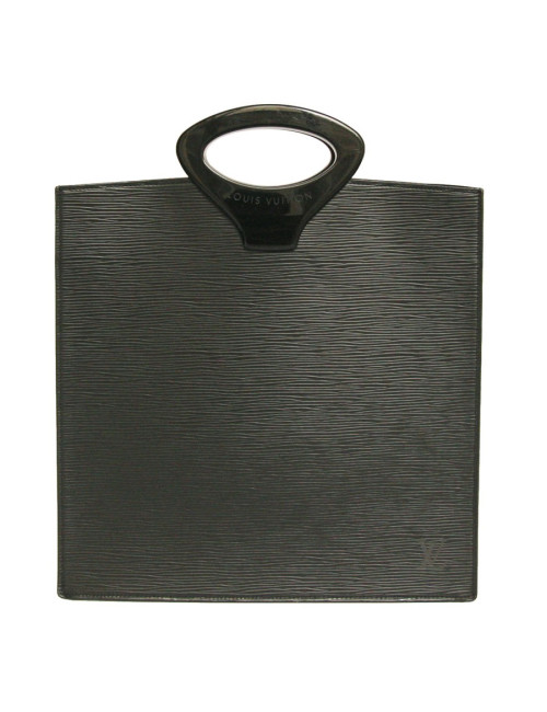 Sac LOUIS VUITTON cuir épi noir