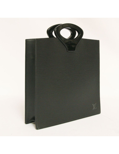 Sac LOUIS VUITTON cuir épi noir