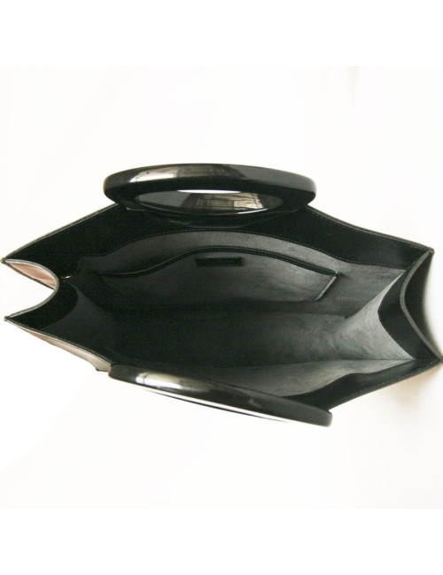 Sac LOUIS VUITTON cuir épi noir