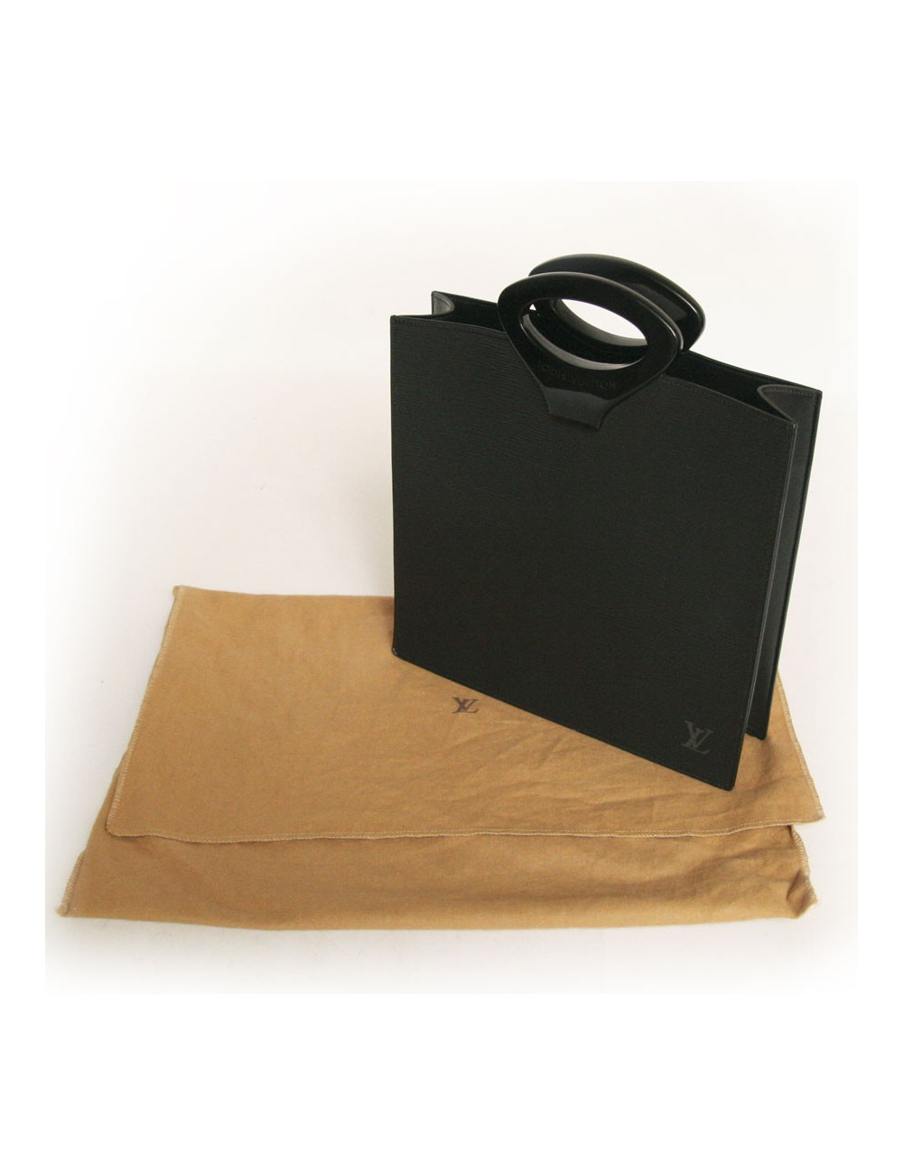 Sac LOUIS VUITTON cuir épi noir