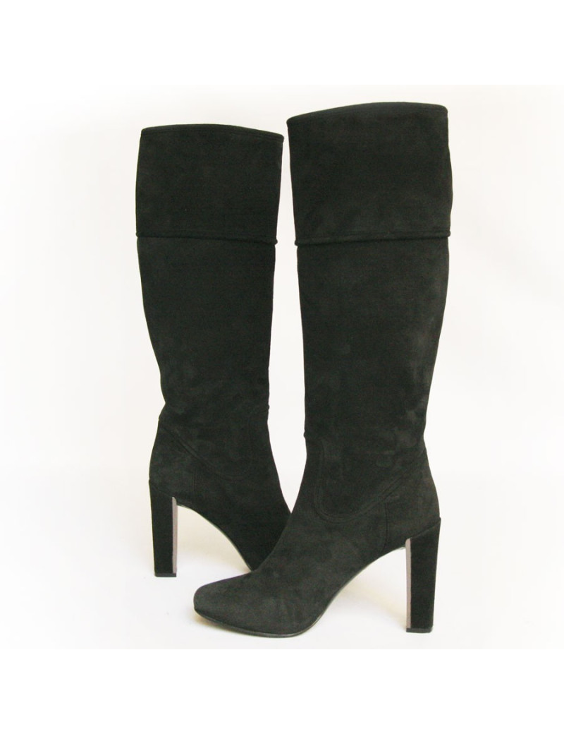 Bottes DIOR  38.5 en veau velours noir 