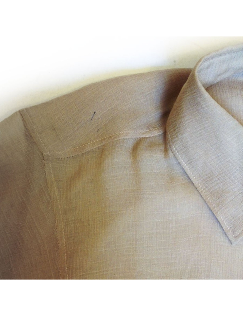 Tunique HERMES en soie sable 