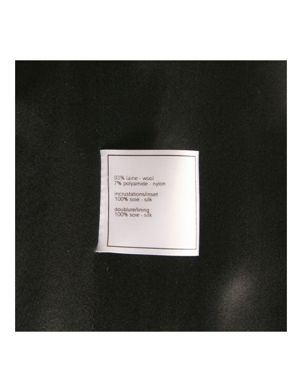 Manteau CHANEL gris en laine