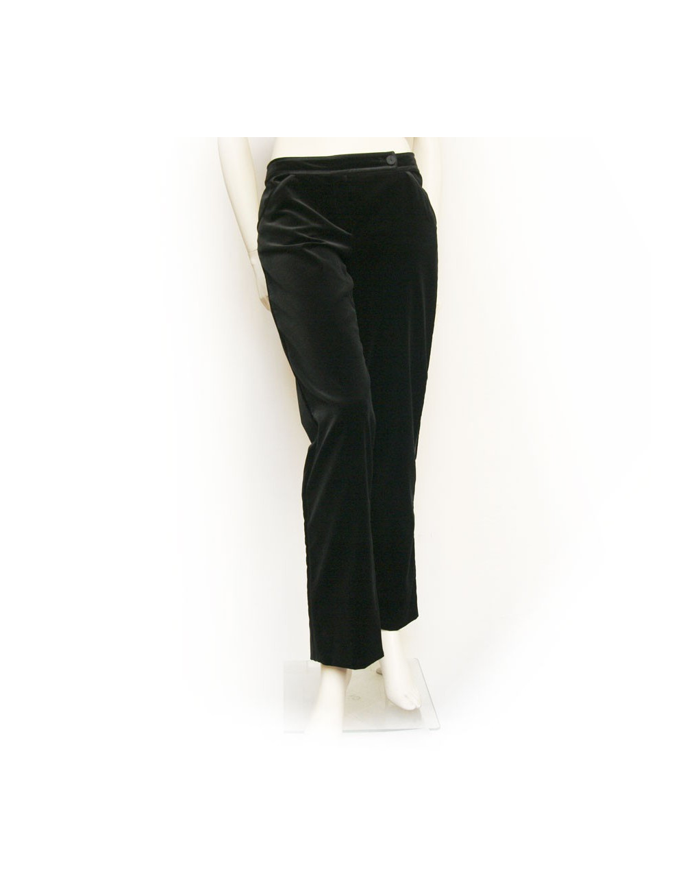 Pantalon VALENTINO en velours noir