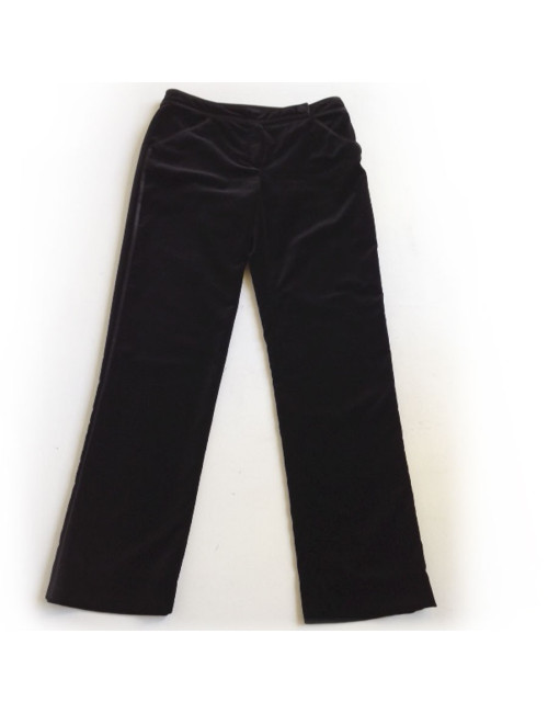 Pantalon VALENTINO en velours noir