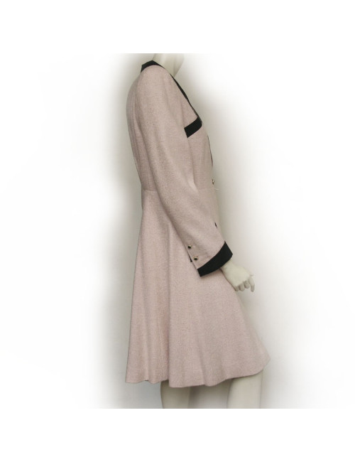 Manteau CHANEL rose pale T40