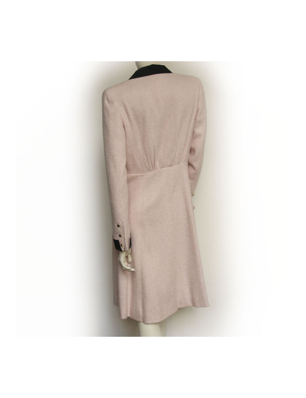 Manteau CHANEL rose pale T40
