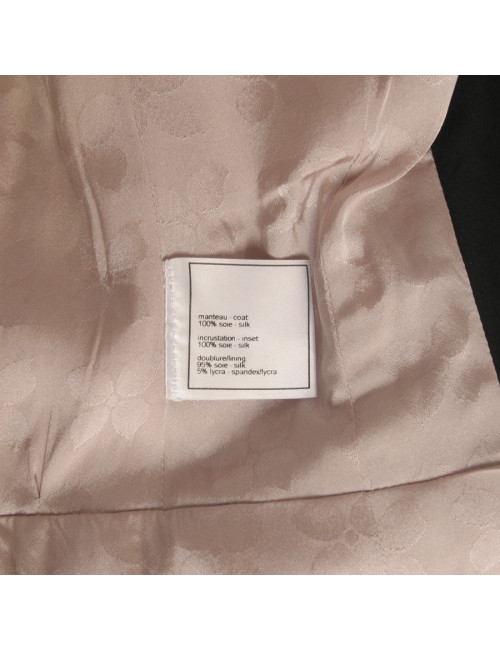 Manteau CHANEL rose pale T40