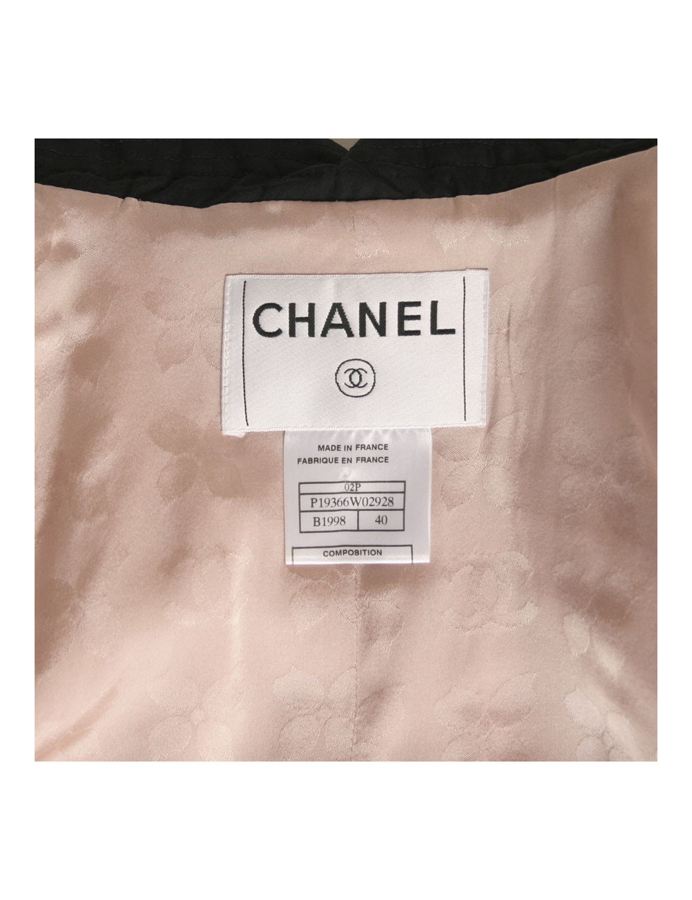 Manteau CHANEL rose pale T40