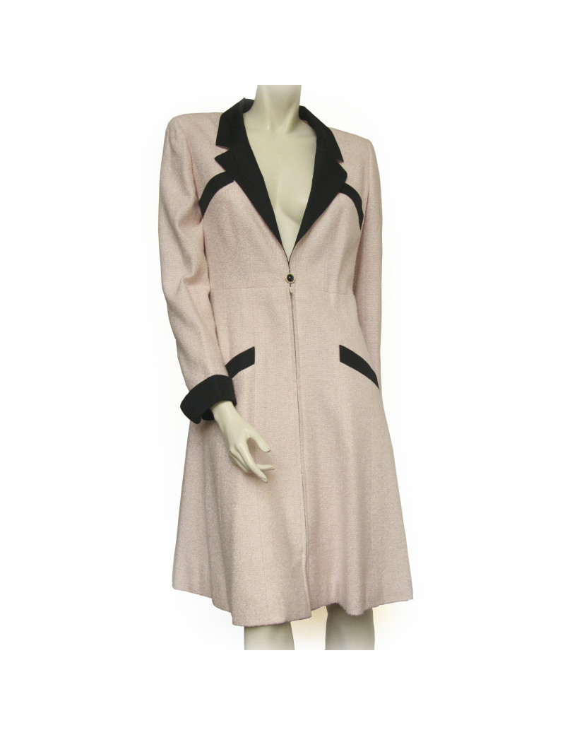Manteau CHANEL rose pale T40