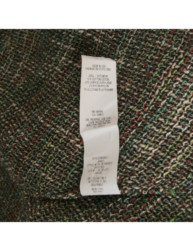 Veste THEYSKENS' THEORY T42 coton/acrylique