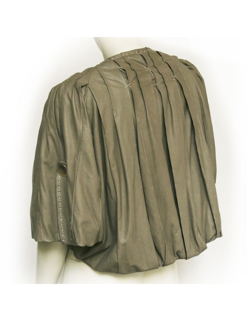 Veste MAURIZIO PECORARO en cuir d'agneau T40