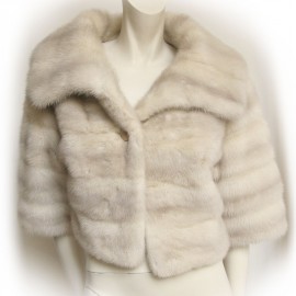 Mini jacket CH. SALGANILX MONTE CARLO mink beige and grey
