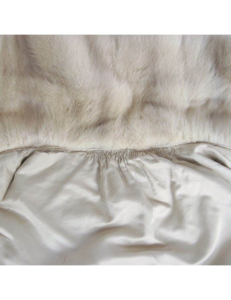  mini veste  CH. SALGANILX vison  écru