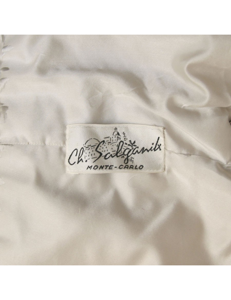  mini veste  CH. SALGANILX vison  écru