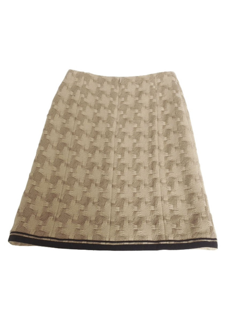 Jupe CHANEL en laine camel 