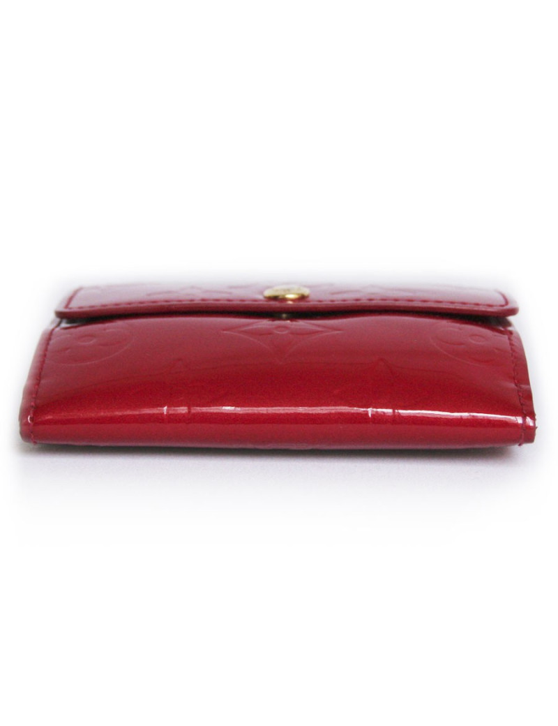 Porte-monnaie LOUIS VUITTON cuir verni monogram