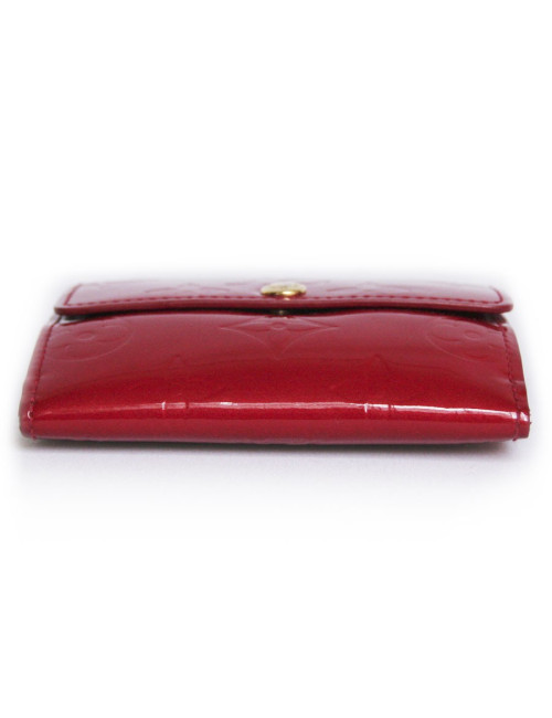 Porte-monnaie LOUIS VUITTON cuir verni monogram