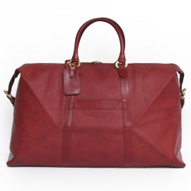 Travel DIOR red embossed cloth bag