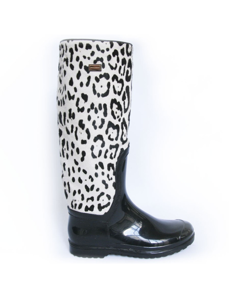 Bottes de pluie DOLCE & GABBANA T 39 façon poulain