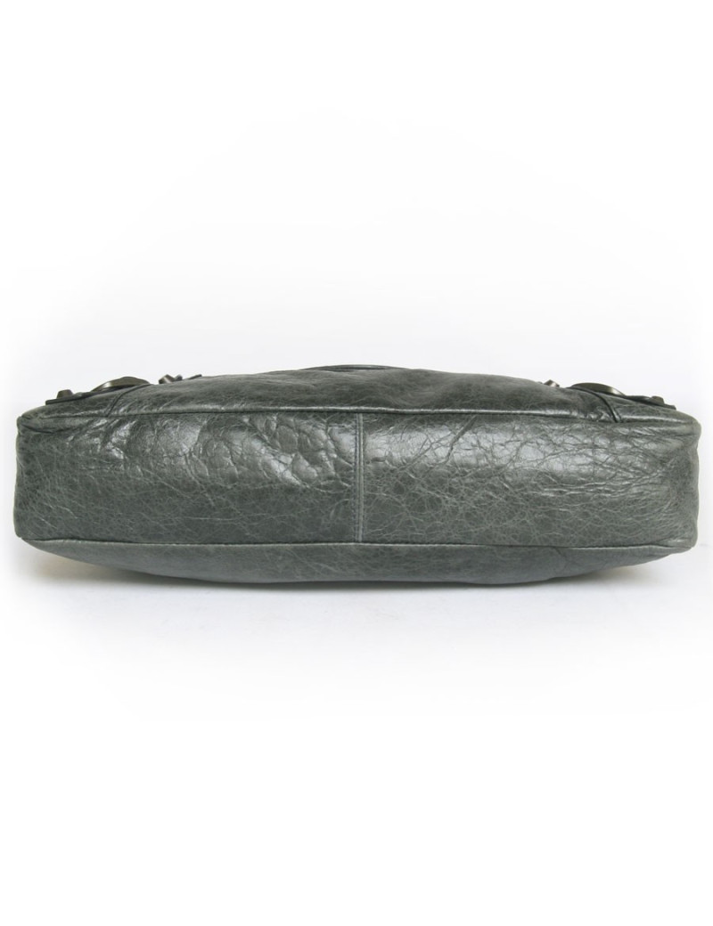 Sac Classic First BALENCIAGA  cuir vert