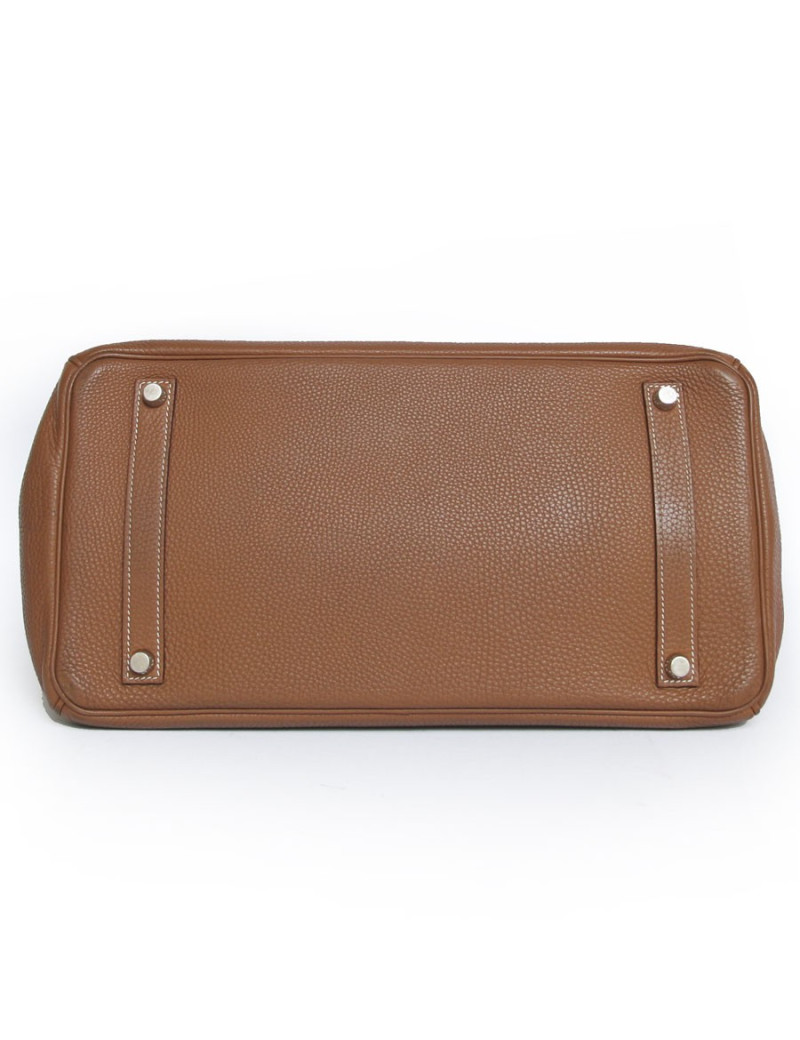 Birkin 35 HERMES togo gold foncé