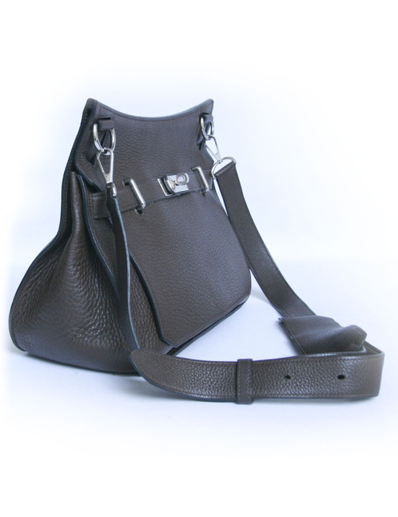sac jypsiere HERMES taurillon clémence marron