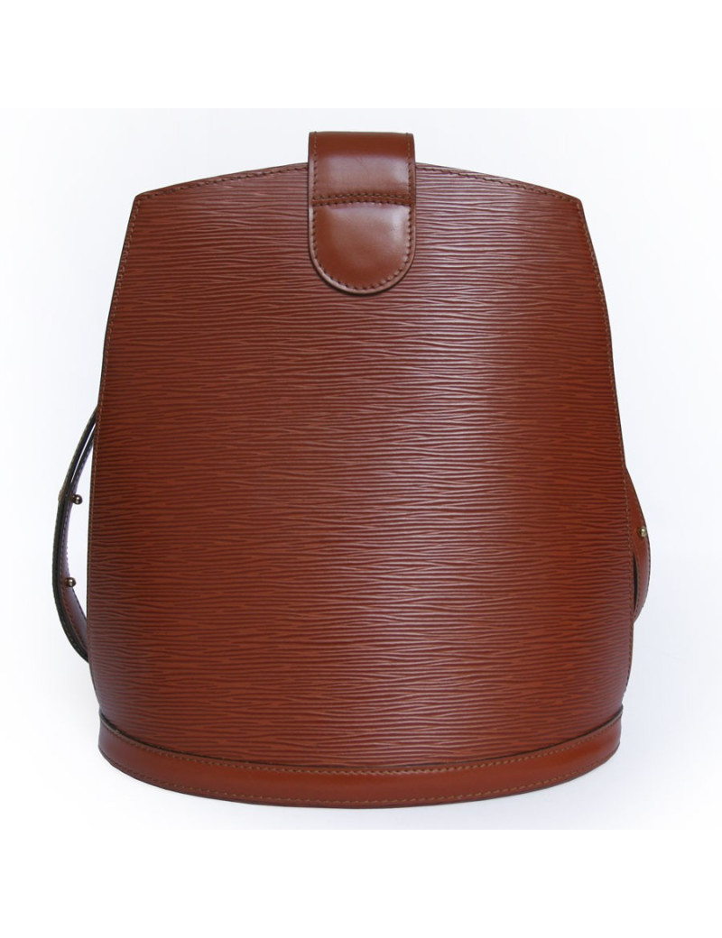 Sac LOUIS VUITTON en cuir épi brique